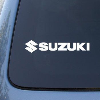 Suzuki Motorcycles - Car, Truck, Notebook, Vinyl Decal Sticker #2533 | Vinyl Color: White