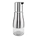 KOLPCTT healthy and Anticorrosion 304 Stainless Steel Olive Oil Bottle-All Made of Food Grade Material Oil Dispenser,Cruet For Vinegar,Soy sauce,silver