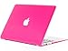 Kuzy Compatible with MacBook Air 13 inch Case 2017 2015 - A1466 MacBook Air Case Cover Hardshell MacBook Air 13.3 inch Case - MacBook Air 2017 Case - Older Version Case, Neon Pink