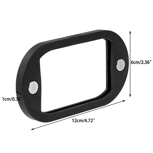 JUNESUN Mini Black Magnetic Silicone Filter Frame Honeycomb Grid Diffuser Reflector for Selens Flash Speedlight Accessories Kits