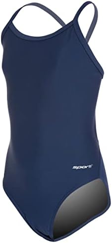 Amazon.com: Eco Endurance+ Thinstrap Swimsuit N-DS Navy : Clothing