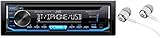 JVC KD-X350BTS 1-Din Car Digital Media Bluetooth Receiver USB/iPhone/SiriusXM