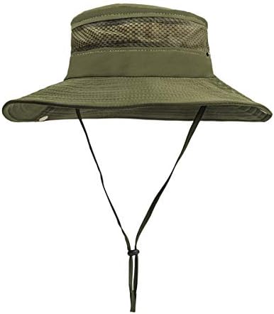 Sun Hat for Men/Women, Sun Protection Wide Brim Fishing Hat, Breathable Foldable Bucket Hat