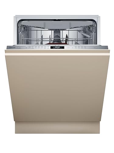 Neff S257YCX04E, N 70, lavavajillas inteligente totalmente integrado, 60 cm, cajon para cubiertos, fabricado en Alemania, secado de zeolita, especialmente silencioso, cesta superior ajustable en