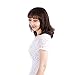 Clip in Hair Bangs Human Hair Bangs Fringe Clip in Hair Extensions One Piece Dark Brown