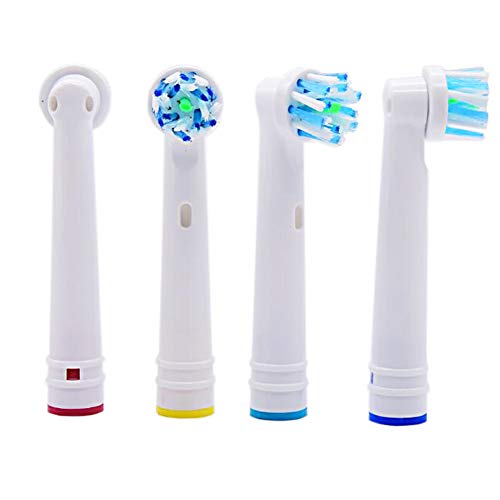 Replacement Toothbrush Heads Compatible with Oral B, Pack of 8 Electric Replacement Heads for Oral B Toothbrush - 4 Cross Action, 4 Precision Clean Brush - Thumbnail 7