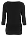 Long Sleeve T-Shirt for Women | White & Black Organic Cotton Tee
