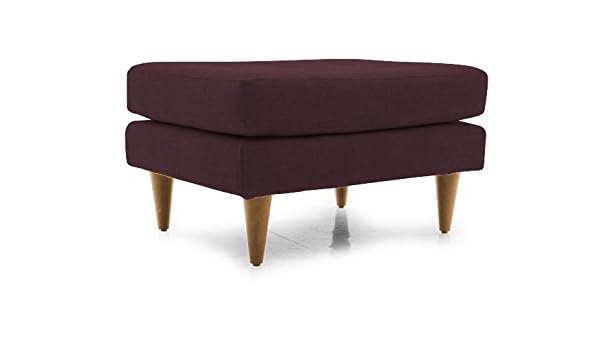 Amazon Com Eliot Mid Century Modern Ottoman Key Largo Grape Purple Baby