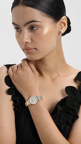 Fossil Women's Carlie Quartz Stainless Steel Three-Hand Watch