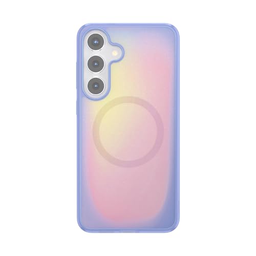 PopSockets Case for Samsung Galaxy S25 Plus Compatible with MagSafe, Phone Case for Galaxy S25 Plus, Wireless Charging Compatible - Aura