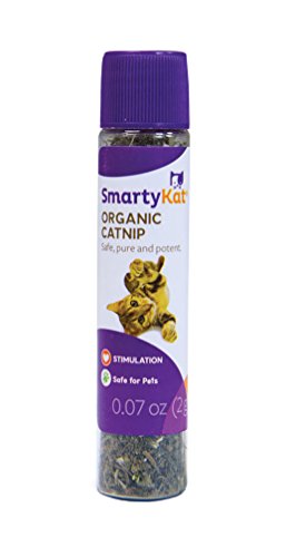 SmartyKat Certified Organic Catnip Tube, 0.7 oz