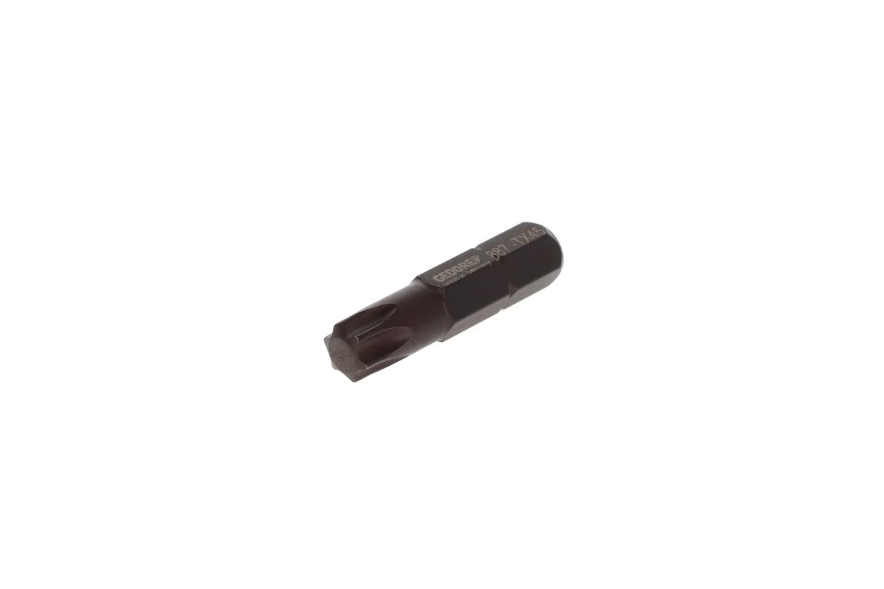 GEDORE Screwdriver bit socket recessed TX, AF T45, 5/16", 8 mm, Screwdriver bit socket, Tool, 887 TX T45