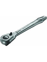 Wera 05004004001 8004 una palanca Zyklop Full Metal Ratchet con interruptor, 1 4" Disco