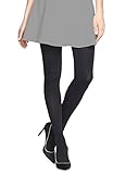 DKNY Women's Control Top Tights Tall Black (Pack of 2)