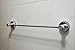 Genexice Chrome Towel Bar with Rotate & Lock Power Gel Suction Cups