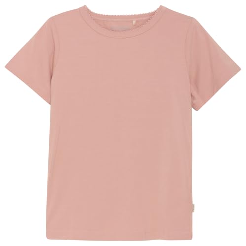 MINYMO Blouse SS Camiseta, Rosa (Misty Rose 524), 92 para Niñas