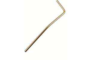 DIAO79NI Pro 5mm Steel Push-in Style Tremolo Arm Whammy Bar Vibrato Arm for Strat Style Electric Guitar Tremolo Bridge, Gold