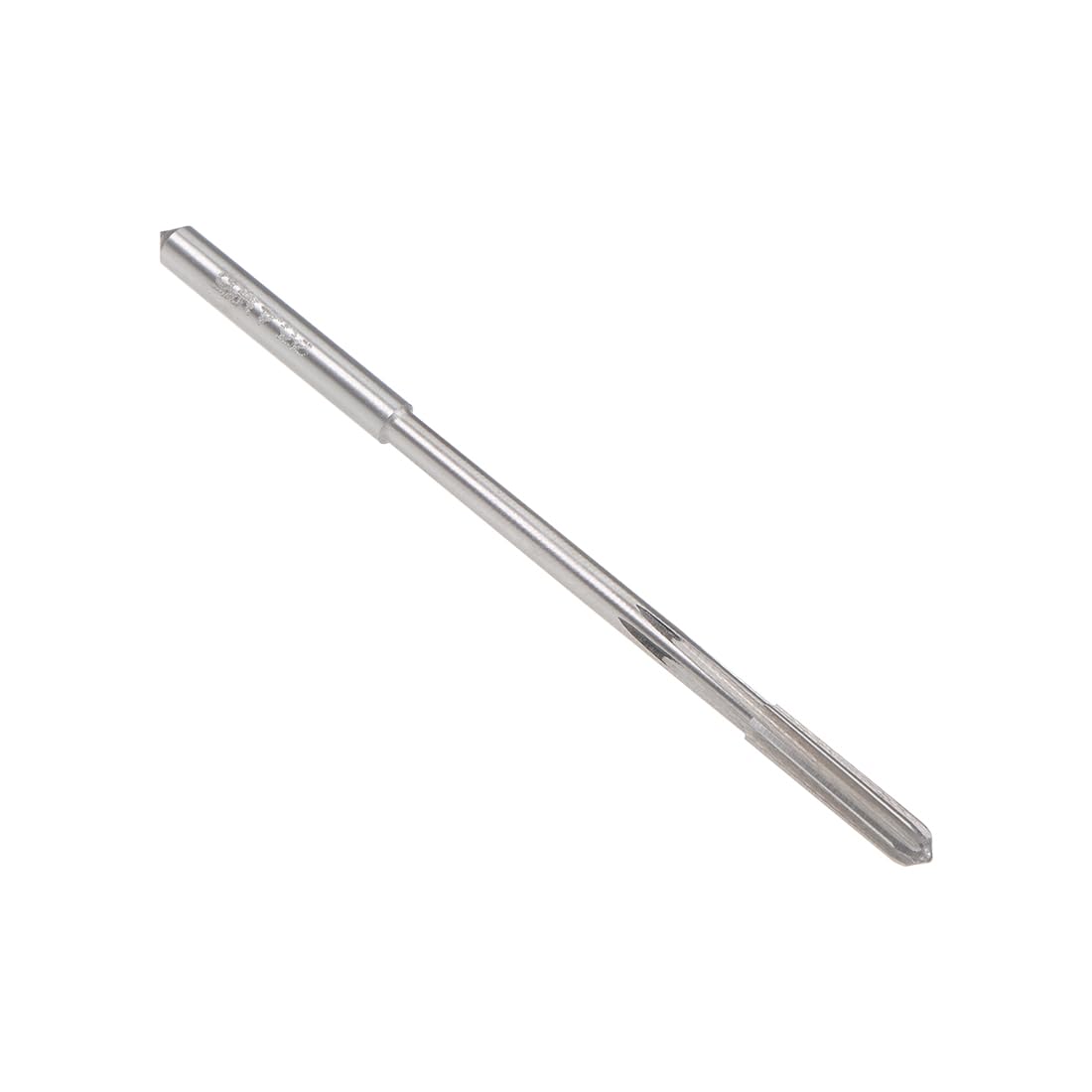 sourcing map 4.1mm Chucking Reamer, HSS Cobalt M35 Lathe Machine Reamer D4 6 Straight Flutes, Round Shank Milling Cutting Tool, for Stainless Steel Alloy Copper Metal — image 1