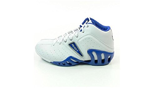 Buy AND1 Blue Chip Mid White/Royal Blue Online Bahrain Ubuy