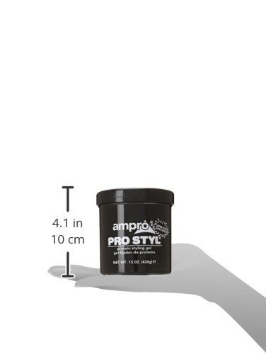 Ampro Pro Styl Protein Super Hold Styling Gel, 15 Ounce