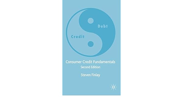 Consumer Credit Fundamentals S Finlay 9780230220157 - 
