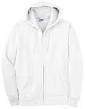 Port & Company Men's Big And Tall Full-Zip Hooded Sweatshirt