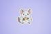Cute Chinchilla Vinyl Sticker