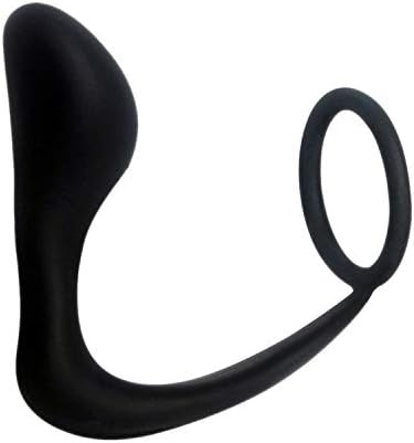 Dog Knot Toy Male Massage Plug Silicone Stimulator Delay Ring Funny Toys Men Fetish,Black