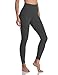 Colorfulkoala Women’s High Waisted Yoga Pants 7/8 Length Leggings with Pockets (XS, Charcoal Grey)thumb 3