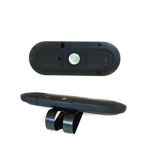 MeiBoAll Car Bluetooth Receiver Kit, Bluetooth 4.1 Hands-Free Wireless Talking Music Player Speakerphone Car Sun Visor Audio System - Thumbnail 4