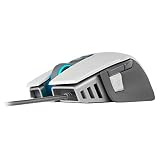 CORSAIR M65 ELITE RGB - FPS Gaming Mouse - 18,000 DPI Optical Sensor - Adjustable DPI Sniper Button - Tunable Weights -&nbsp; White