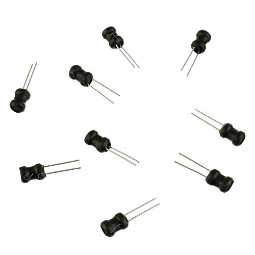 BOJACK 15 Values 160 Pcs Inductor 10 uH to 20 mH DIP Radial Power Choke