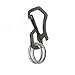 Idakey Full Stainless Steel Anti-Lost Keychain Carabiner Mutil Function Home Tool with Bottle Opener and 2 Extra Key Rings for Home (Dark Grey)