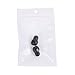 Beautyflier 1 Pair Silicone Replacement Ear Tip Earbud for Stethoscope (Black)