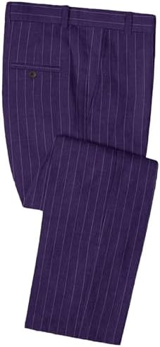 purple pinstripe dress pants Sabrina Pin Stripe Slim Fit Pants  Dangerfield