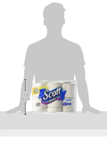 Scott 1000 Toilet Paper Rolls (12 Pack) - Image 6