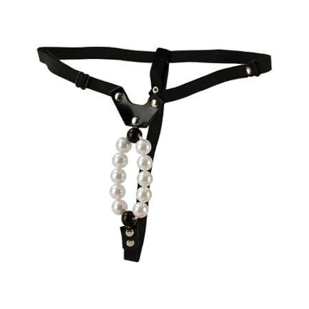 Lover's Tanga With Pleasure Pearls - Tanga