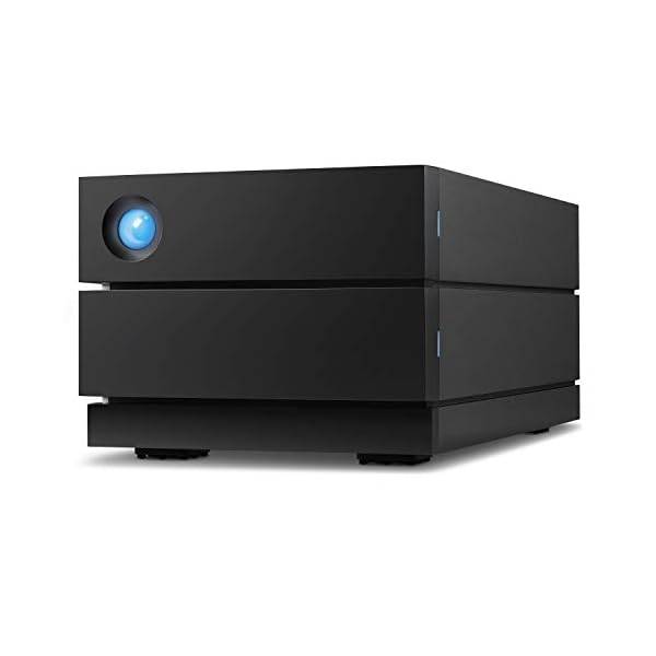 LaCie 2big RAID 28TB Externe Festplatte Desktop HDD - USB-C, 7200 U/min Enterprise Class Drives, für Mac und PC Desktop…