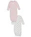 Carter's Baby Girls' 2-Pack Bunny Gowns,Pink,Preemie