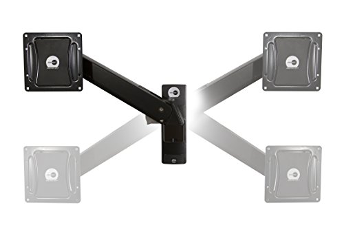 OmniMount PLAY70 Interactive Flat Screen TV Mount, Fits 40-60" TVs, Holds 35 to 70 LBS, Pans 180 Degrees, Black