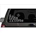 My Family Car Stick Figure Sticker Decal Pet Dog Frisbee ND1