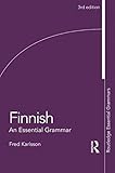 Front cover for the book Finnish: An Essential Grammar by Fred Karlsson