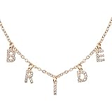 xo, Fetti Bride Pave Necklace, 14" Choker, Gold