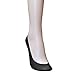 Walkon Women's 3 Pack Silky Feel Shoe Liner No-show Socks,Black,5.5~9