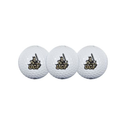Team Effort Central Florida Knights Golf Ball 3 Pack
