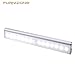 Furnizone Motion Closet Light Wireless Night Light Wall Light Stick On Cabinet Light Strip Portable LED Stair Step Light Bar Rechargeable with Magnetic Strip
