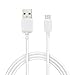 GTMax 6 Feet White Micro-USB Sync and Charging Cable, BlueMall Cup Pad