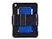 Griffin Survivor All-Terrain iPad 9.7 (2017) Case with Stand - Impact-Resistant and Rugged Design, Black/Blue