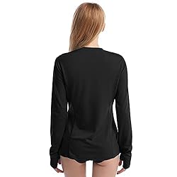 HISKYWIN Women's Long Sleeve UV Sun Protection Rash
