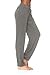 DIBAOLONG Womens Yoga Pants Wide Leg Comfy Drawstring Loose Straight Lounge Running Workout Legging Charcoal Grey XLthumb 4